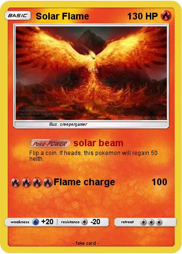 Pokemon Solar Flame