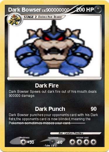 Pokemon Dark Bowser