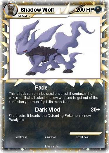 Pokemon Shadow Wolf