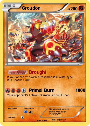 Pokemon Groudon