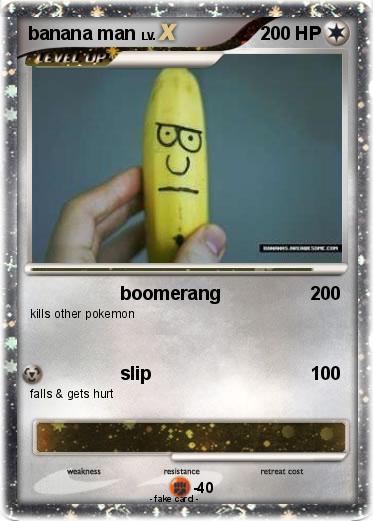 Pokemon banana man