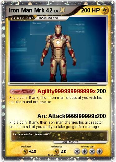 Pokemon Iron Man Mrk 42