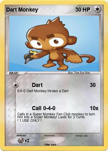 Pokemon Dart Monkey