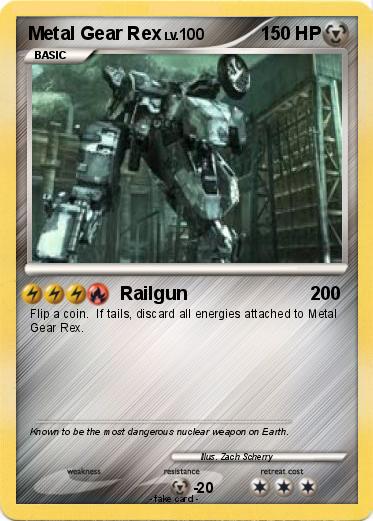 Pokemon Metal Gear Rex