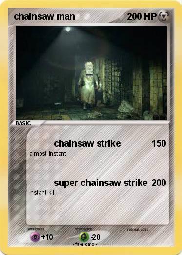 Pokemon chainsaw man