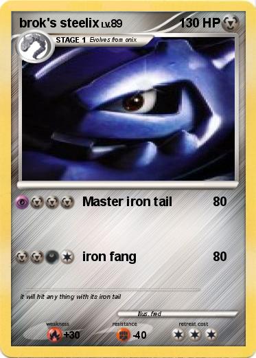 Pokemon brok's steelix