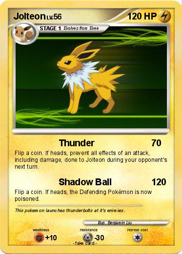 Pokemon Jolteon