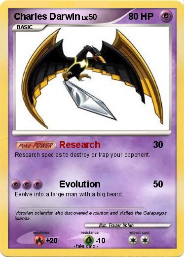 Pokemon Charles Darwin