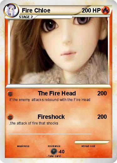Pokemon Fire Chloe