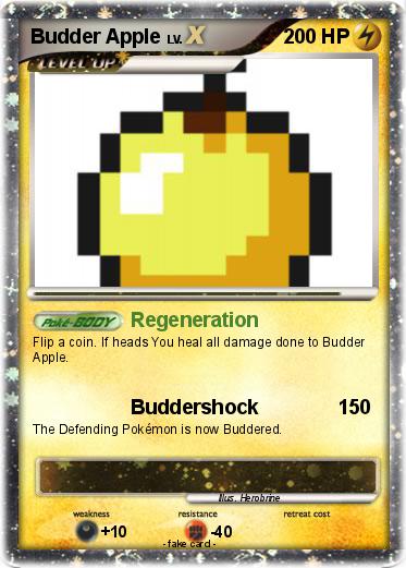 Pokemon Budder Apple