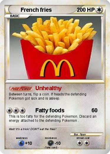 Pokemon French fries