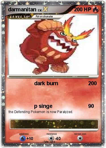 Pokemon darmanitan