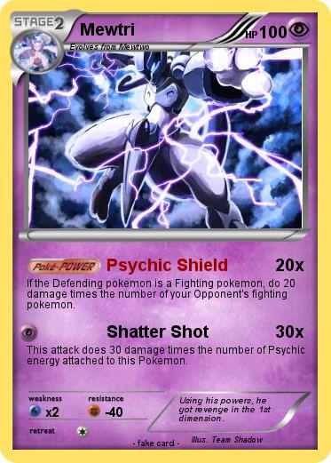 Pokemon Mewtri