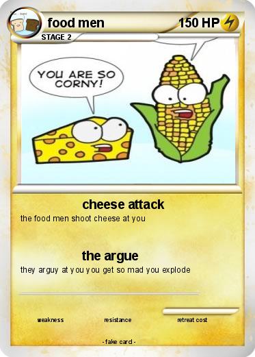 Pokemon food men