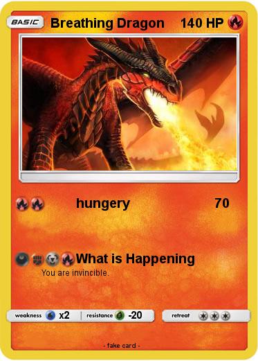 Pokemon Breathing Dragon