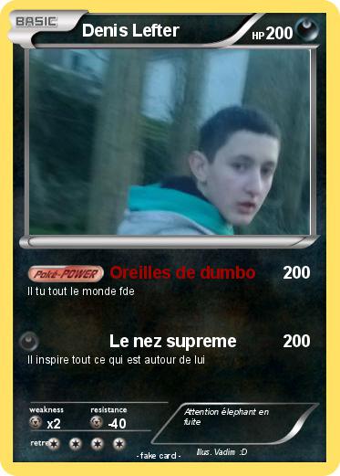 Pokemon Denis Lefter
