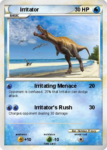 Pokemon Irritator