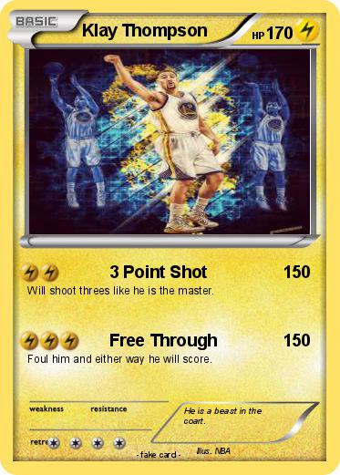 Pokemon Klay Thompson
