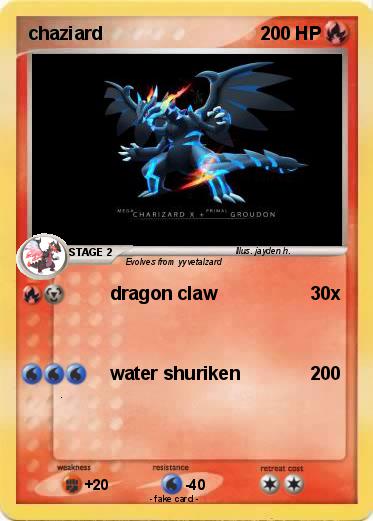 Pokemon chaziard