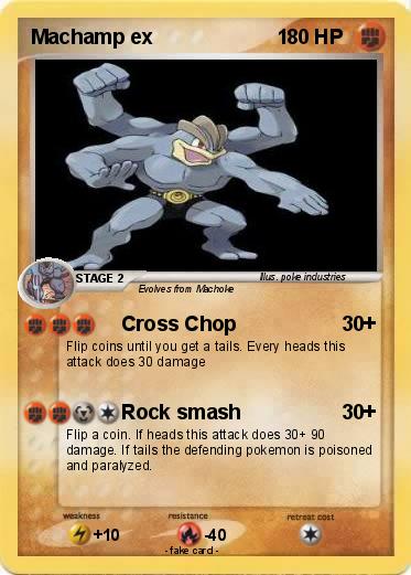 Pokemon Machamp ex                      1