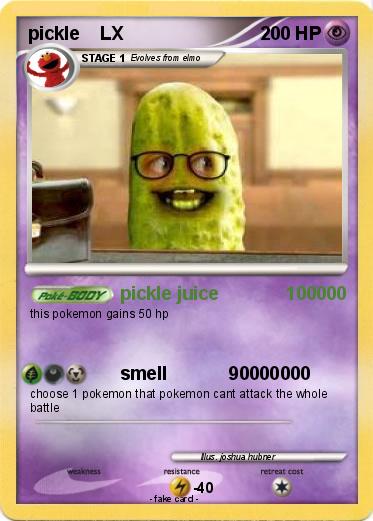 Pokemon pickle    LX