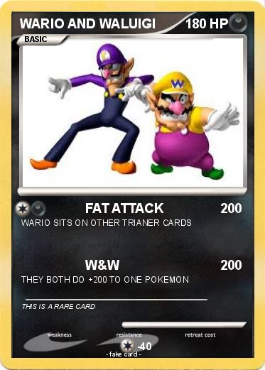 Pokemon WARIO AND WALUIGI