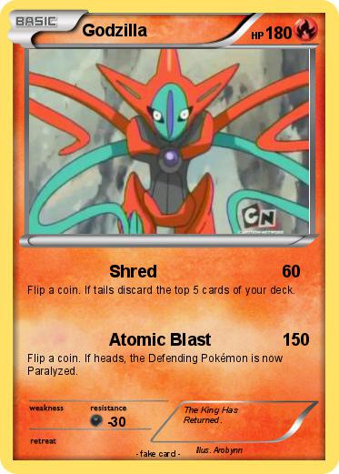 Pokemon Godzilla