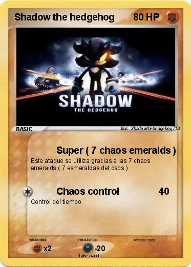 Pokemon Shadow the hedgehog