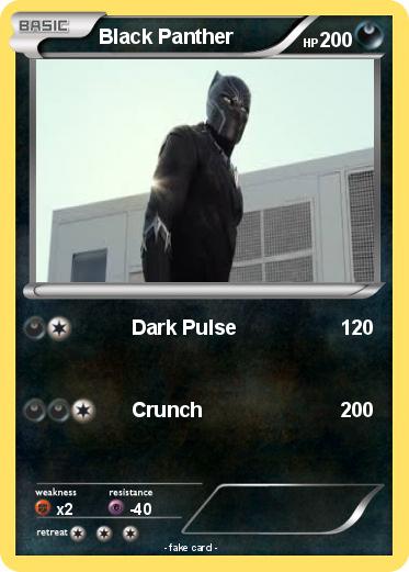 Pokemon Black Panther