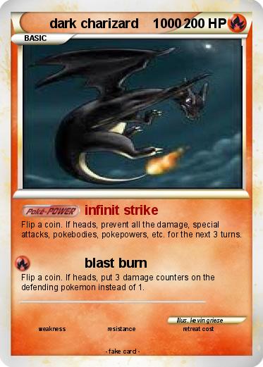 Pokemon dark charizard    1000