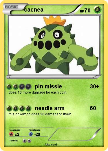 Pokemon cacnea