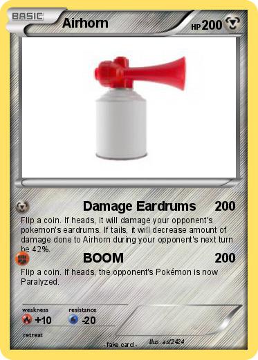 Pokemon Airhorn
