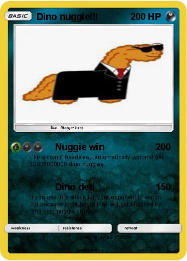 Pokemon Dino nuggie!!!