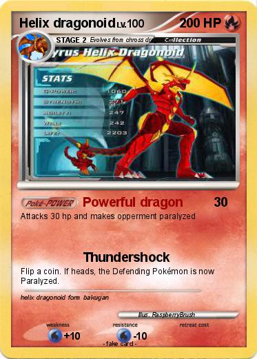 Pokemon Helix dragonoid