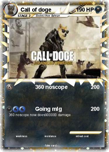Pokemon Call of doge