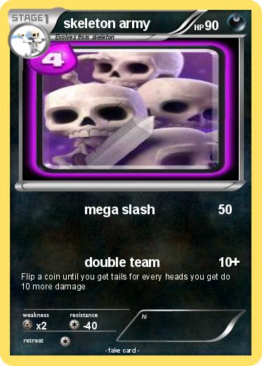 Pokemon skeleton army