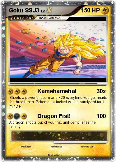 Pokemon Goku SSJ3