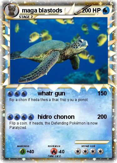 Pokemon maga blastods