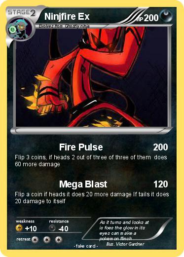 Pokemon Ninjfire Ex