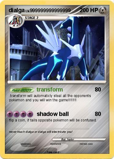 Pokemon dialga