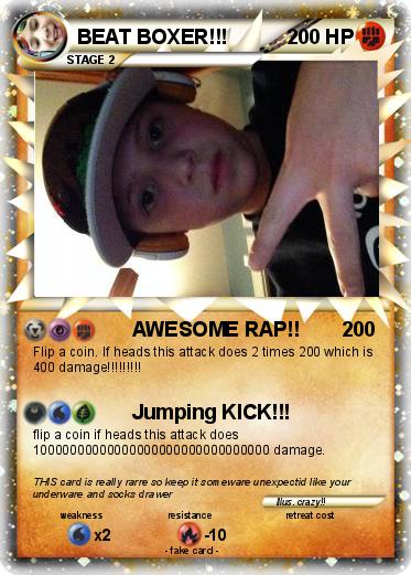 Pokemon BEAT BOXER!!!