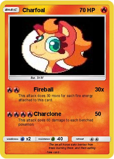 Pokemon Charfoal