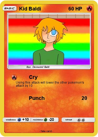 Pokemon Kid Baldi