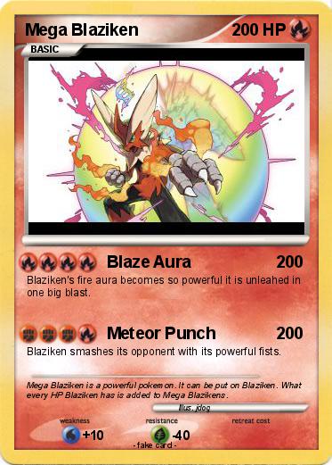 Pokemon Mega Blaziken
