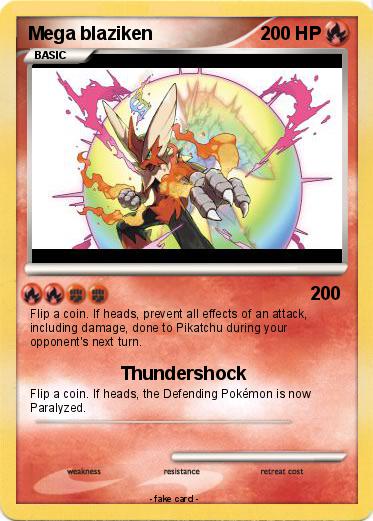 Pokemon Mega blaziken