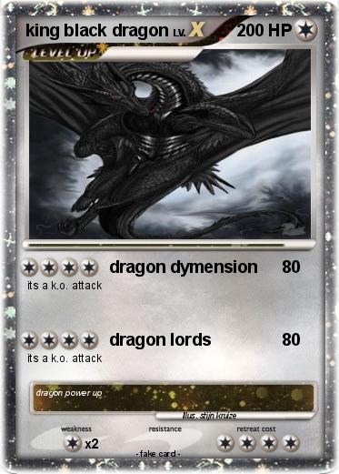 Pokemon king black dragon
