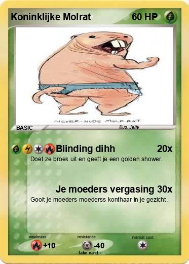Pokemon Koninklijke Molrat