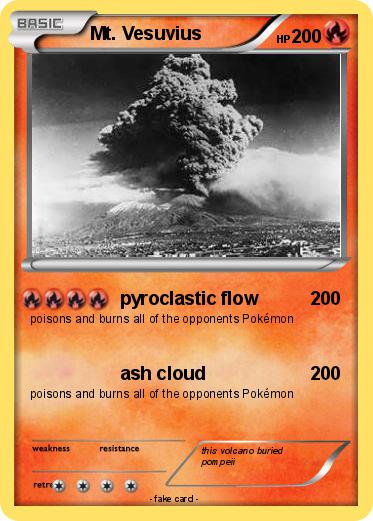 Pokemon Mt. Vesuvius