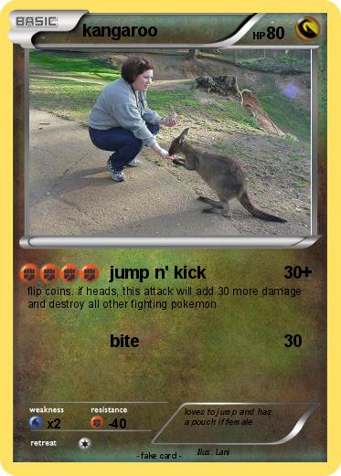Pokemon kangaroo
