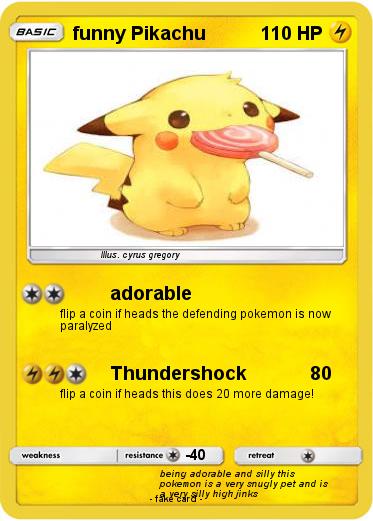 Pokemon funny Pikachu